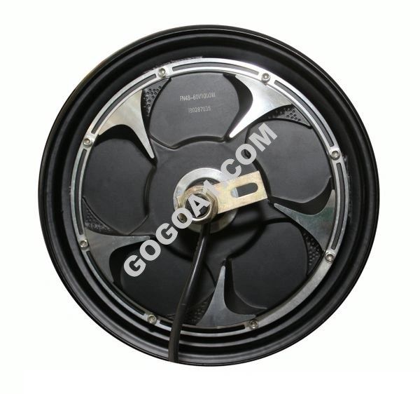 GoGoA1 BLDC 48V 60V 1000W 10 Inch Gearless HUB MOTOR with disc br