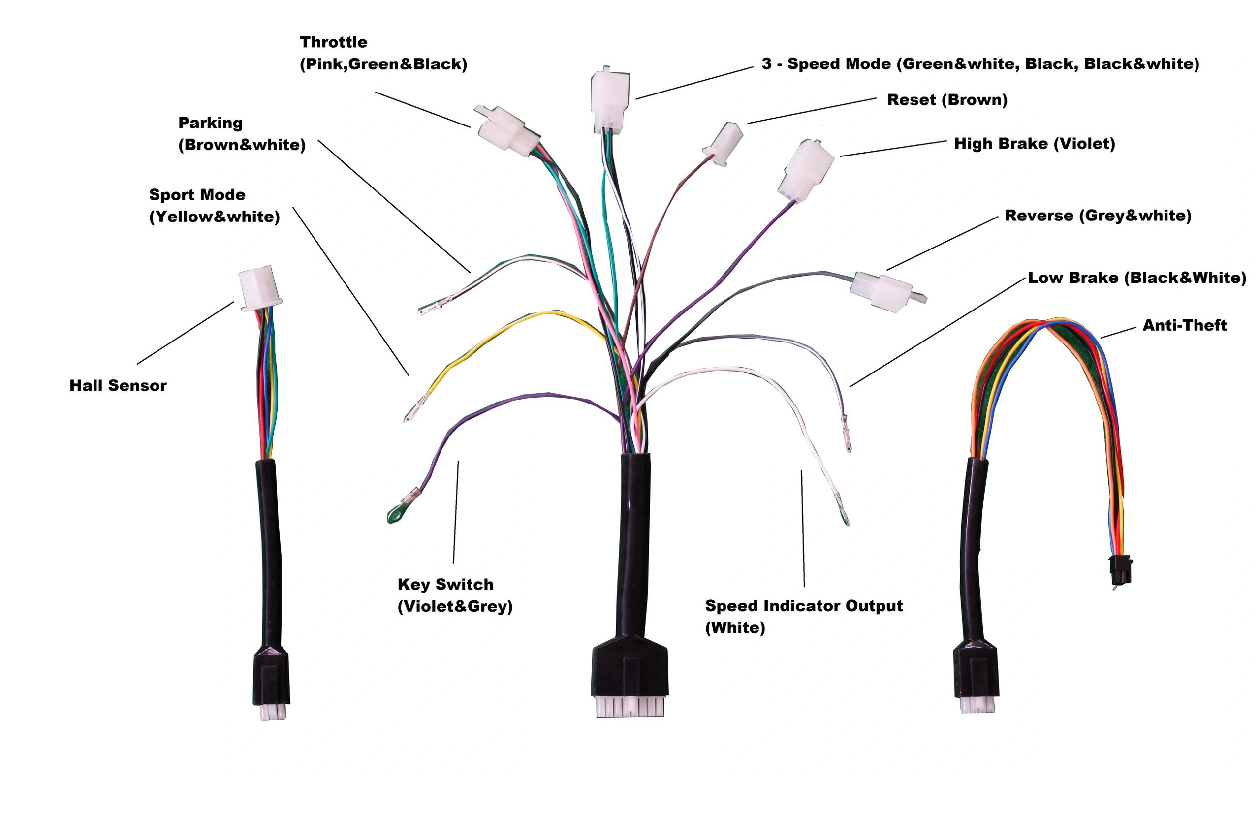 gogoa1-48v-3000w-hub-motor-electric-car-conversion-kit | GoGoA1.com is