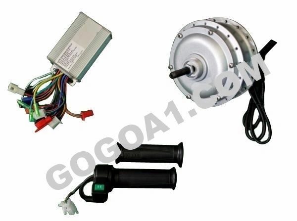 GoGoA1 36V 48V 350W Hub Motor For Fat Tyre With Threads On Both Side Drive Train for R D OEM Supply