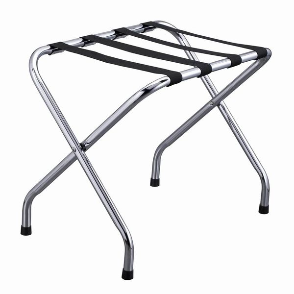Luggage Stand without Back Chrome