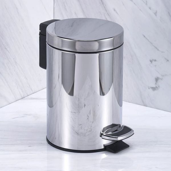 Pedal Bin Soft Close 3L Mirror Finish