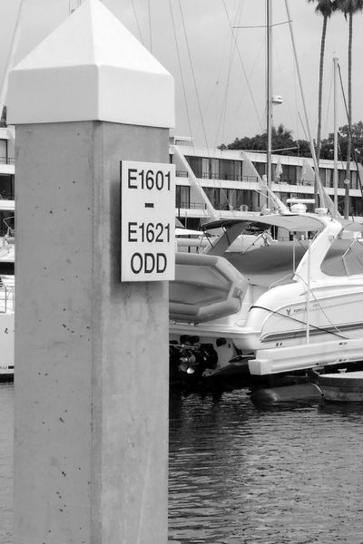 Marina Dock Number Signs | Outdoor Numbers