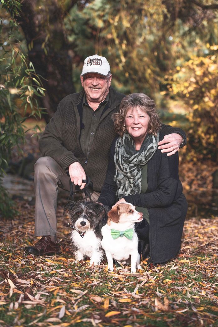 Grandpaw's Treats -  Al, Martina, Barney  & George