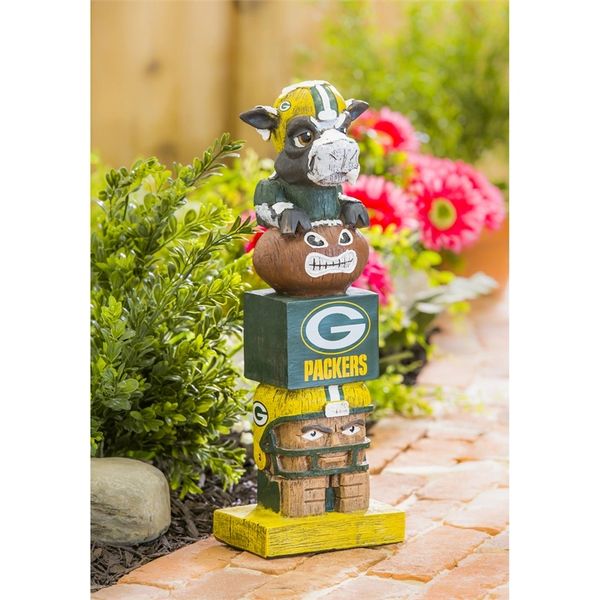 Green Bay Packers Tiki Totem Pole