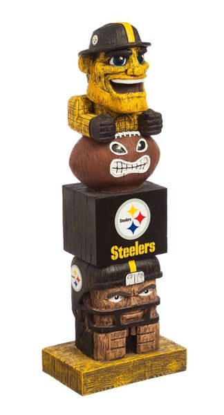 Tiki Tiki Totem Pittsburgh Steelers Football NFL