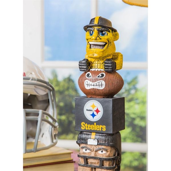 Tiki Tiki Totem Pittsburgh Steelers Football NFL