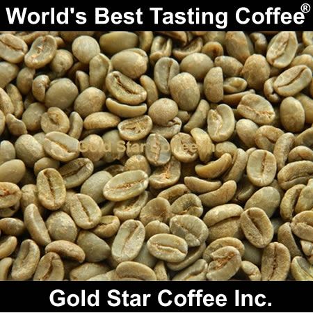 Ethiopian Yirgacheffe Fair Trade Organic Green Unroasted