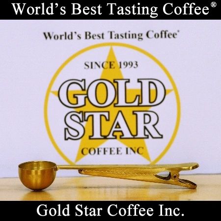 World's Best Coffee - Best Coffee In The World Gold Coffee Scoop