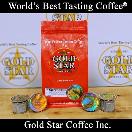 Perk Up - High Caffeine Coffee "1Cups"- 10 K-Cup compatible pods