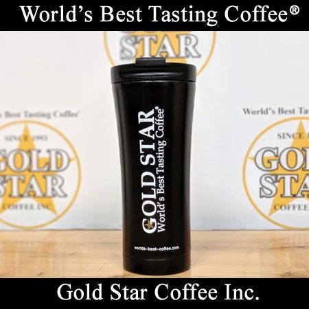 Gold Star Coffee Stainless Steel Travel Mug