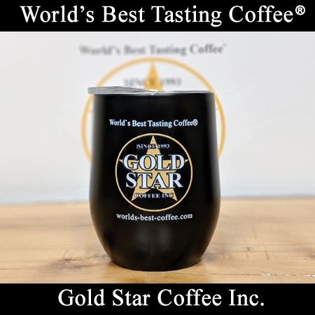 Gold Star Coffee Stainless Steel Tumbler