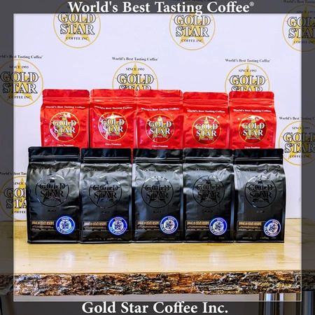 10 lb Jamaican Estate Reserve - Low Acid Coffee & Hawaii Kona Coffee DARK ROAST