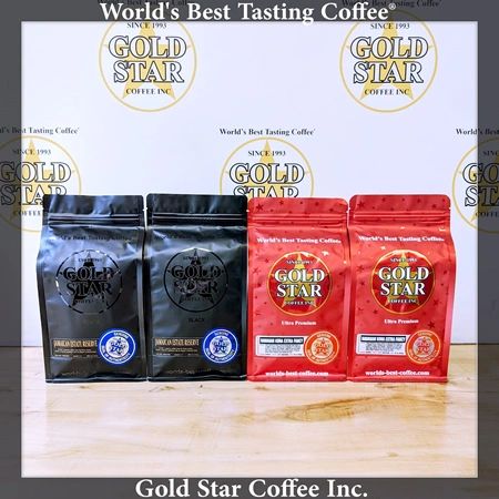 4 lb Jamaican Estate Reserve - Low Acid Coffee & Hawaiian Kona Coffee Combo