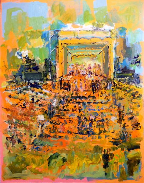 1601-01v The Concert no. 3 (Kregness Thorsen Original Oil)