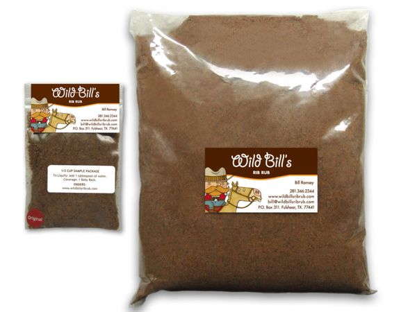 Large Bag of Gourmet Brown Sugar Rib Rub