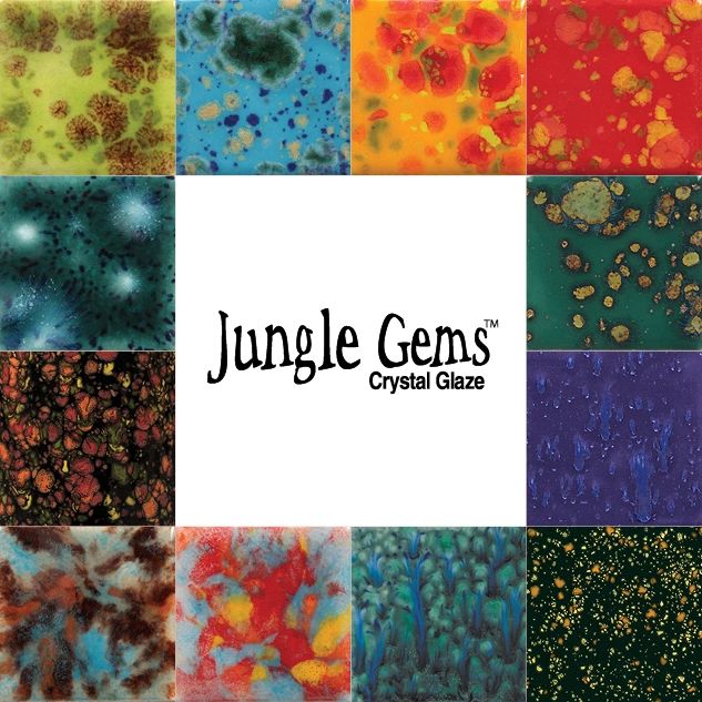 Mayco Jungle Gems Kit (4 oz sizes)