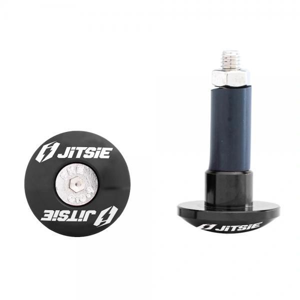 Trial Handlebar ends 14mm17mm Red black blue Trials moto trials