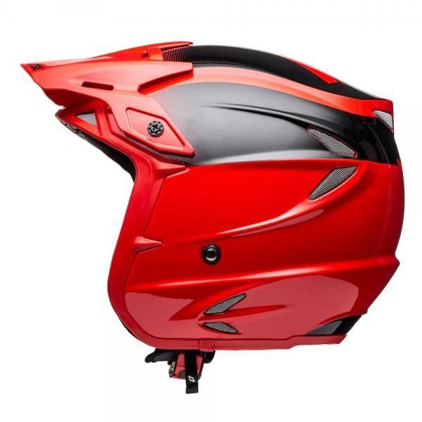 Jitsie HT2 Solid Helmet Red Black