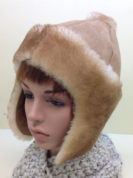 Shearling Snow Bunny Hat