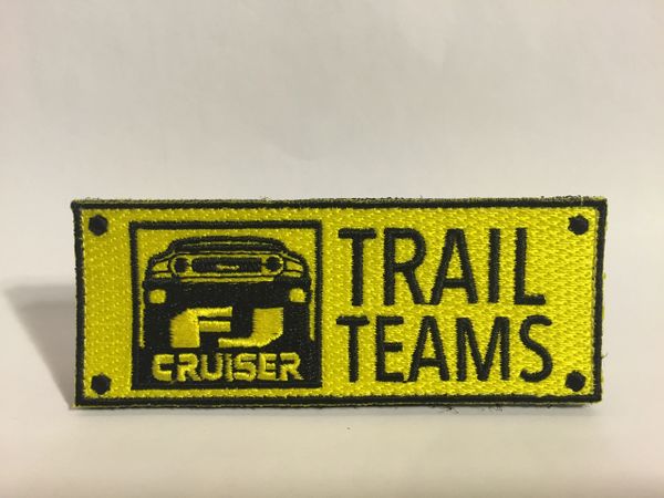 FJ Cruiser Trail Teams Patch