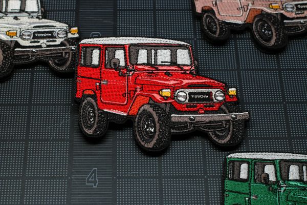 FJ40 Morale Patch - Red