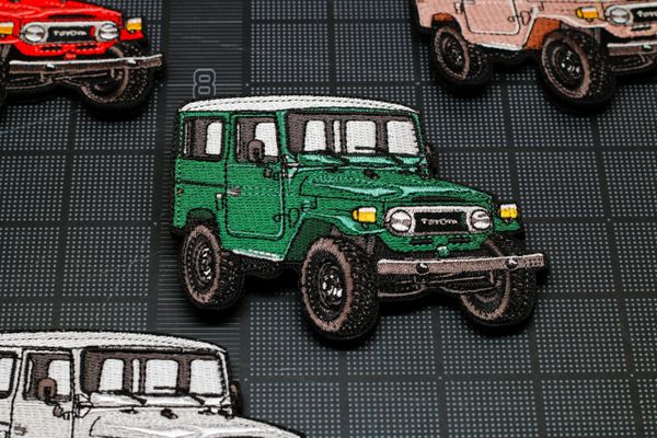 FJ40 Morale Patch - Green