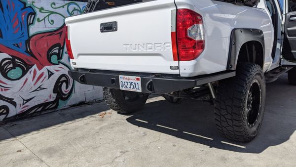 SS Built 07+ Tundra High Clearance Rear Bumper – SS Built Inc.