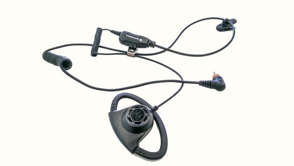 PMLN7159 SL300 Adjustable D-Style Earpiece w/In-line PTT/Mic