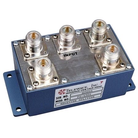 PS-4504/N 400-512 MHz 4-Way Splitter w/ N Females