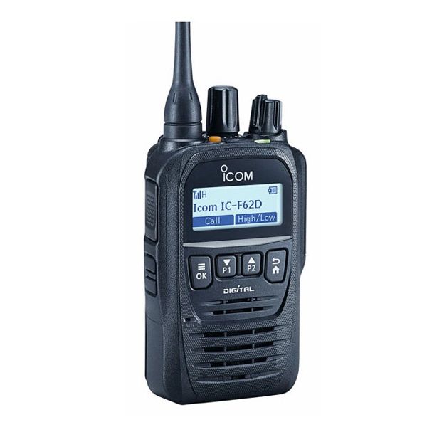 F62DUL21 450-512MHz intrinsically safe, compact Analog / IDAS waterproof portable with "MAN DOWN".