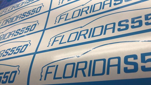 Florida S550 Window Decals