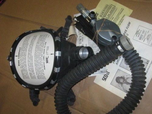 SCOTT 801450 CONTINUOUS FLOW AIRLINE RESPIRATOR NEW