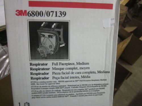 3M FULL MSK RESPIRATOR 6800 / 07139 SIZE MEDIUM NEW