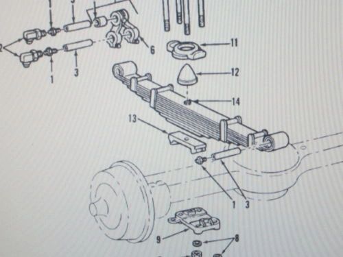 M35 FRONT SUSPENSION SPRING SEAT 10872203, 2510-00-089-0893 NOS