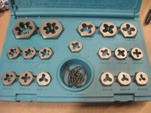 FOUR STAR 18 PC METRIC THREAD DIE REPAIR KIT NEW