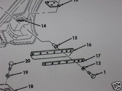 M998 A1 HUMMER HOOD CENTER SEAL 5599718 12338911 NOS