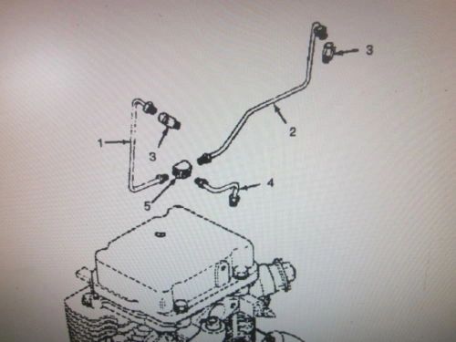 MEP-002A 5 KW FUEL LINE 149-1058, 4710-00-491-3219 NOS