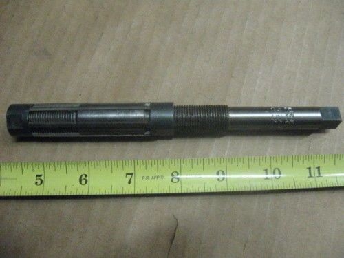 MORSE ADJUSTABLE REAMER 25/32" - 27/32" USED