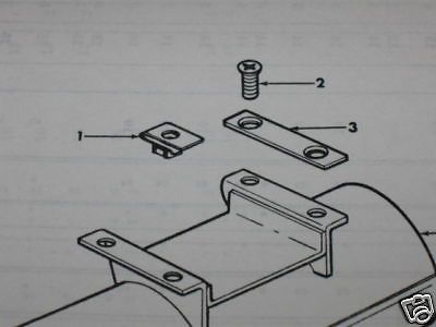 5 M274 MULE MUFFLER MOUNT NUTS 7760064, 5310-00-999-0897 NOS