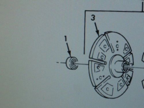 M809 5 TON CLUTCH PLATE BEARING 6060110 NOS