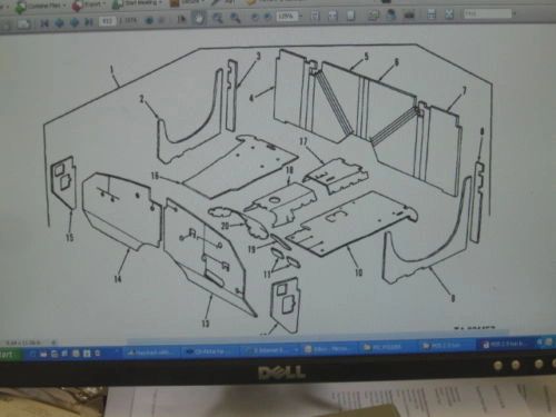 M35 SERIES CAB THERMAL INSULATION KIT 10896619 NOS