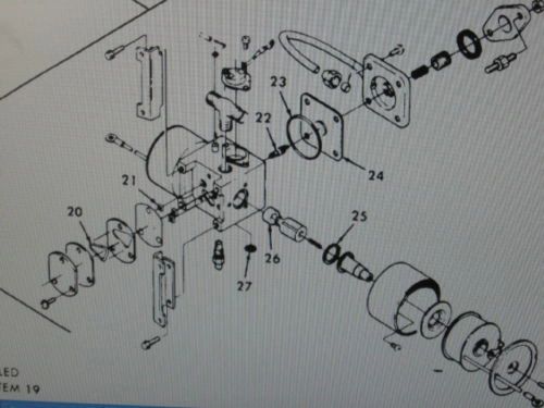 M151 JEEP HEATER PARTS KIT 5704064 NOS