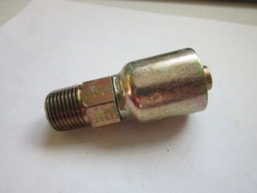 PARKER HANNIFIN FLUID CONNECTOR 10143-8-8 GOOD CONDITION