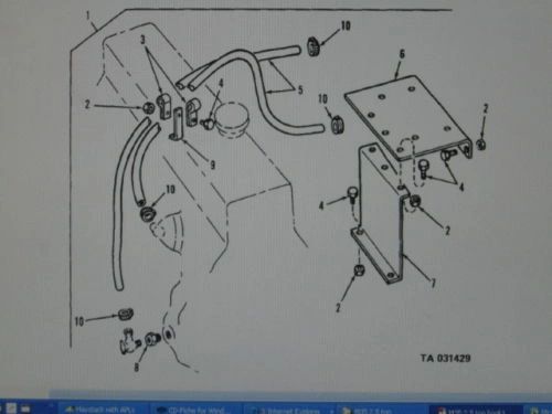 M35 2 1/2 TON PERSONNEL HEATER SUPPORT KIT 10896427