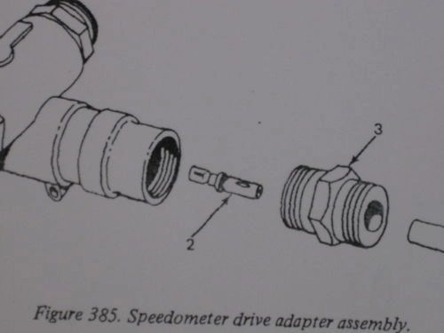 M35 2 1/2 TON SPEEDOMETER SHAFT 7065894 NOS
