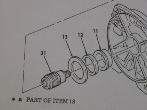 M998 HUMMER WINCH BRAKE ASSEMBLY 880189 NOS