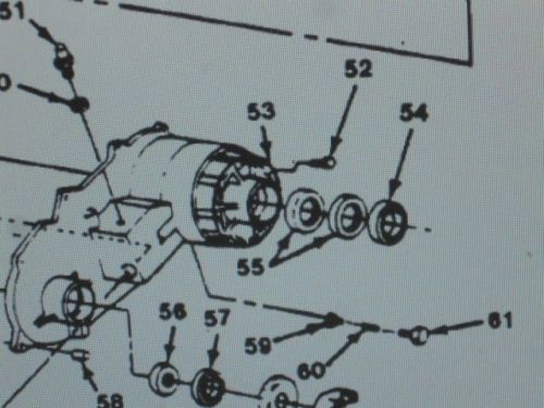 M1008 M1009 TRANSFER CASE BEARING F5020 NOS