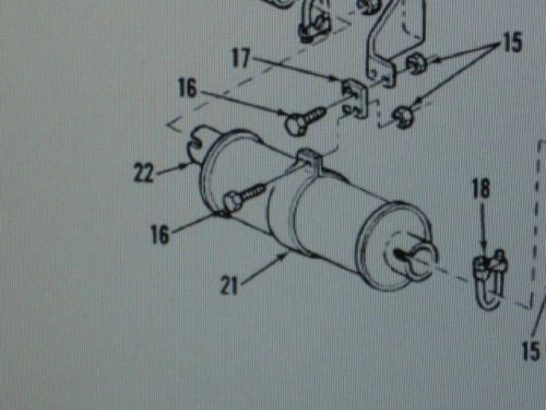 M35 2 1/2 TON GASOLINE AND LD 465 MUFFLER 8737720, 2990-00-788-5306 NOS