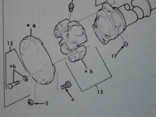 M809 5 TON TRANSFER TO FORWARD REAR AXLE U JOINT CP28N9 NOS