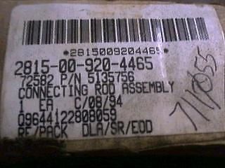 DETROIT DIESEL V71 CONNECTING ROD 5135756 NOS